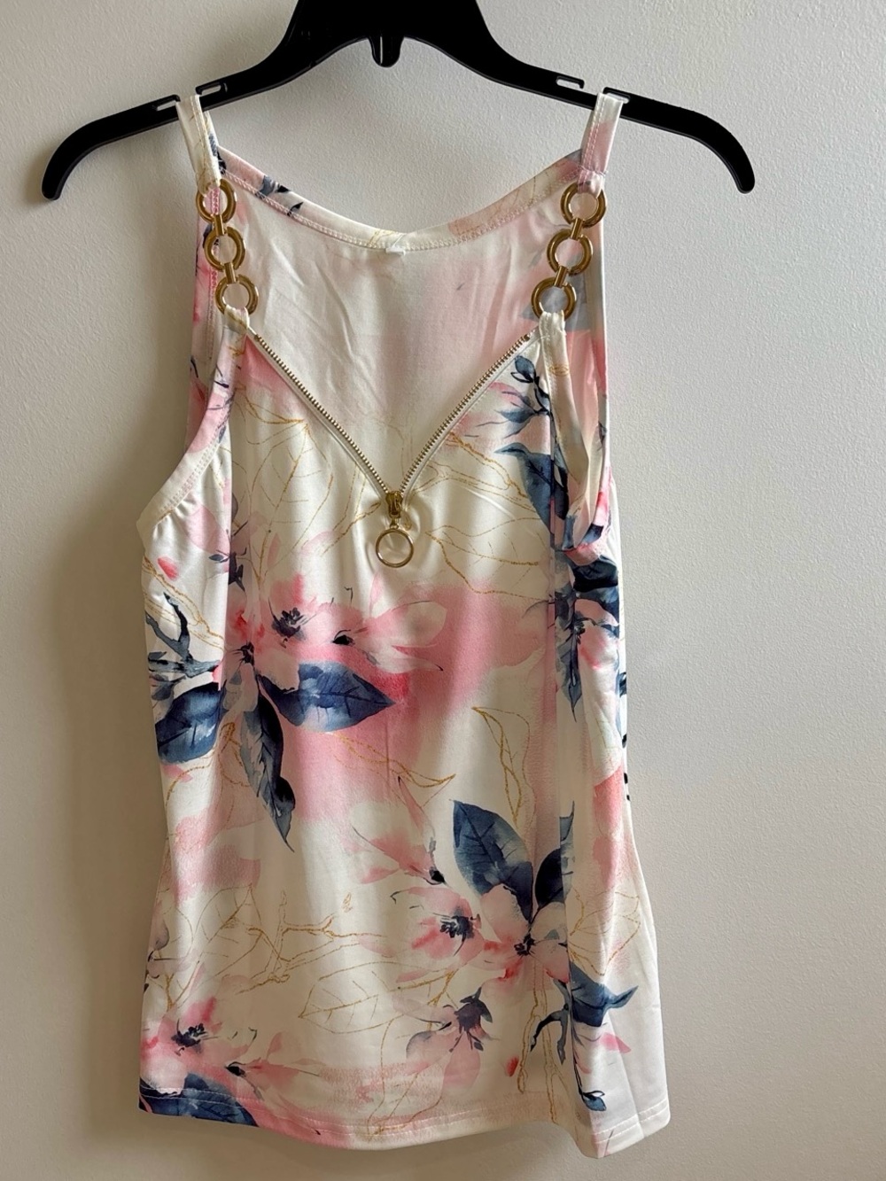 Saukole floral tank top  NEW w/ Tag